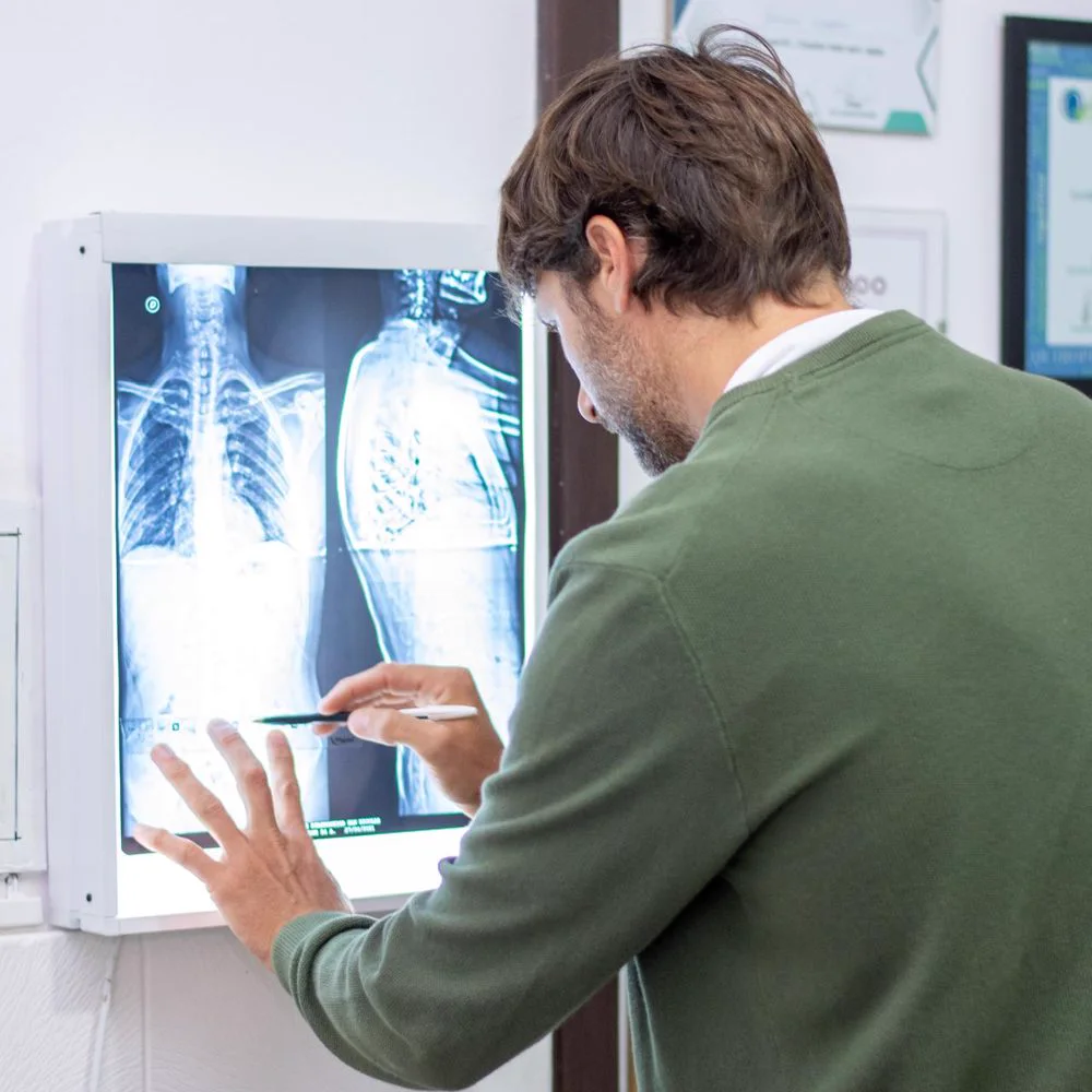 Lectura de una radiografía